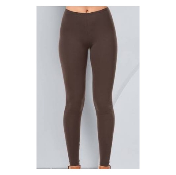 Victoria Secret Chocolate Brown Leggings nwot